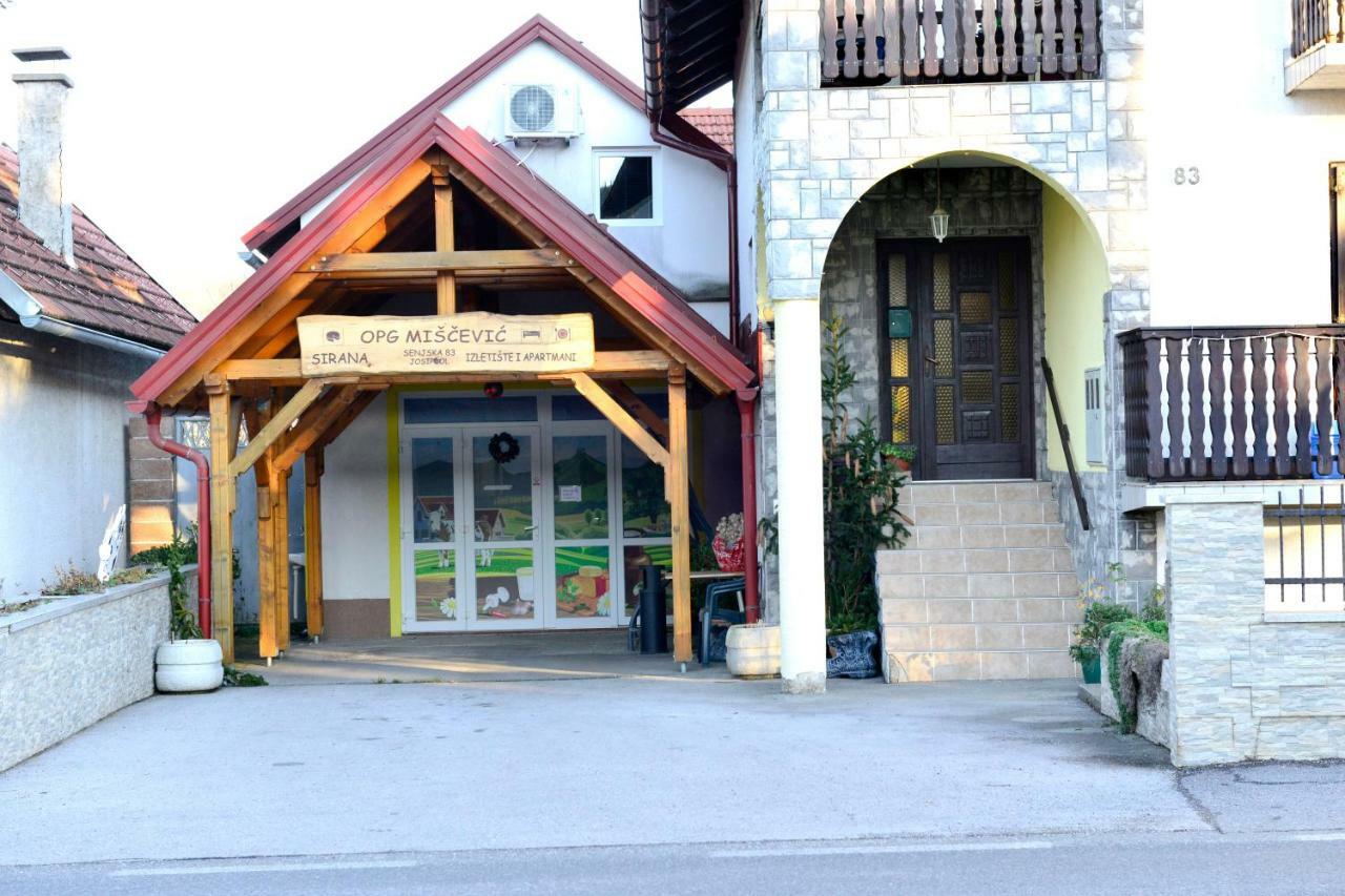 Apartmani Miscevic Josipdol Exteriör bild
